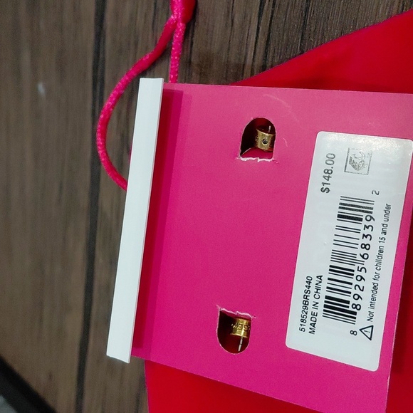 KURT GEIGER LONDON Crystal Blue Earrings - Picture 4 of 5